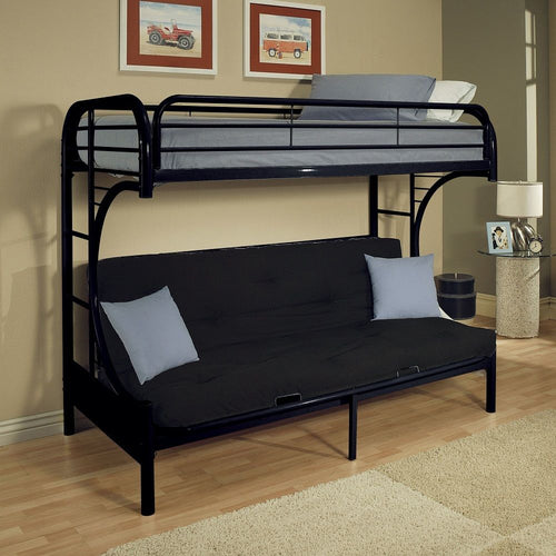Eclipse - Contemporary - Bunk Bed Black Twin