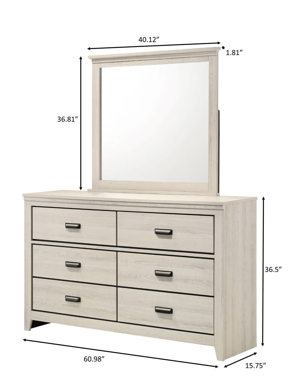 Carter - Dresser - White
