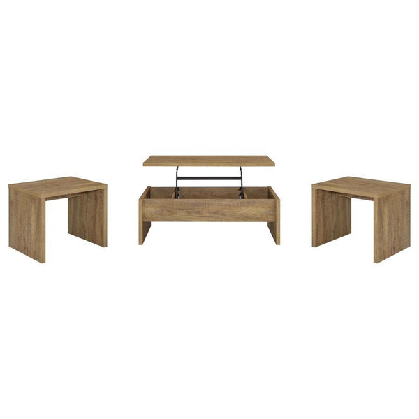 Canoga - Lift Top Cocktail Coffee Table Set - Mango