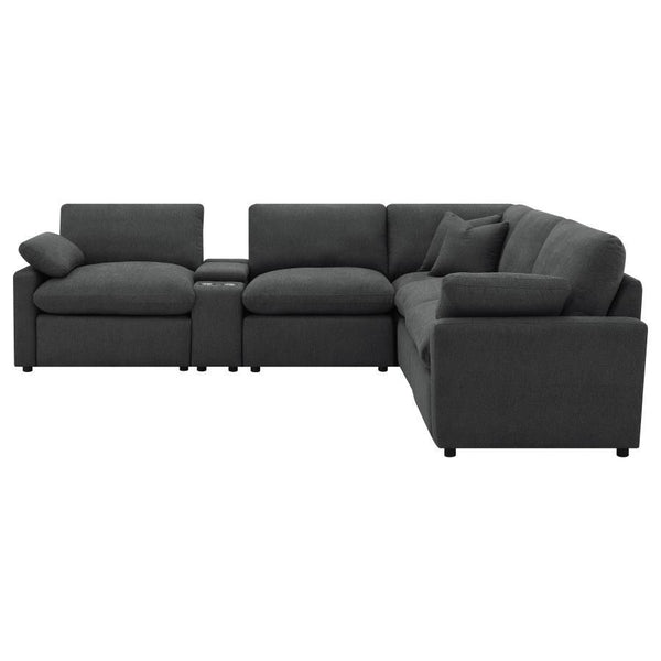 Collins - 6-Piece Modular Power Reclining Sectional
