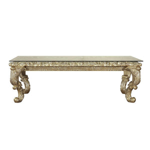 Vatican - Dining Table - Champagne Silver