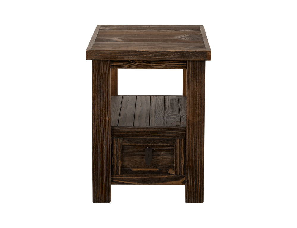 Dutton - Table - Rookwood Brown Dark Brown Chair Side Tables
