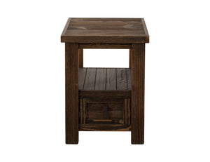 Dutton - Table - Rookwood Brown Dark Brown Chair Side Tables