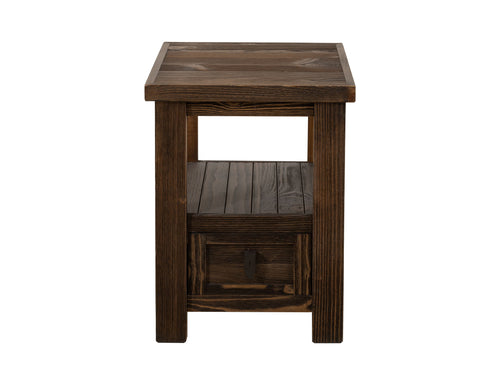 Dutton - Table - Rookwood Brown Dark Brown Chair Side Tables