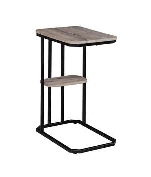 Ida - Chairside Table - Weathered Gray