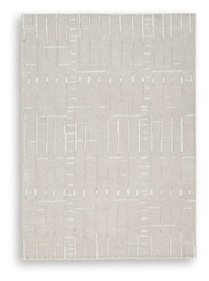 Wolbert - Rug Light Brown 5' x 7'