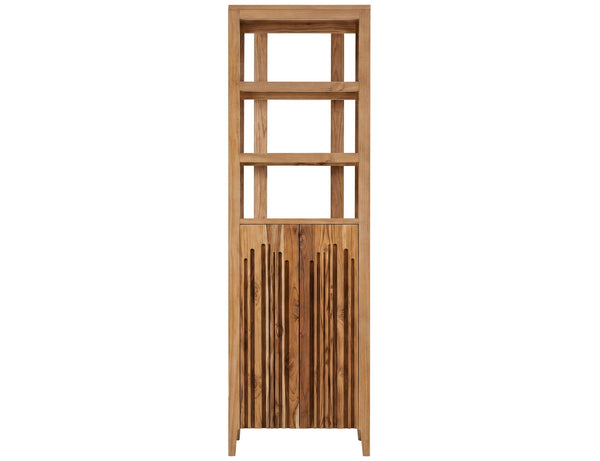 Porter - 2 Door Bookcase - Brown