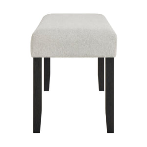 Jules - 6 Piece Dining Room Set - Charcoal / White