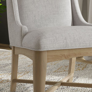Americana Modern Dining - Host Dining Chair (Set of 2) - Cotton White