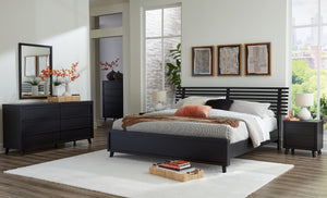 Danziar - Slat Panel Bedroom Set