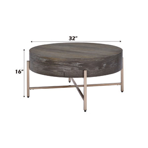 Weyton - Coffee Table - Light Brown & Champagne