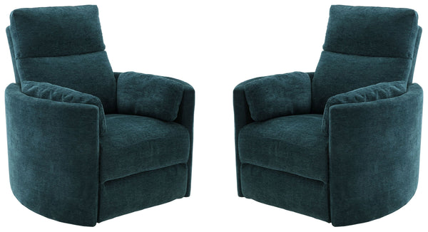 Radius - Power Swivel Glider Recliner (Set of 2)