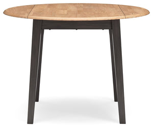 Gesthaven - Round Dining Room Drop Leaf Table