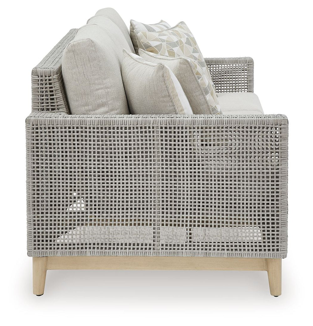 Seton Creek - 4 Pc. - Lounge Set - Gray
