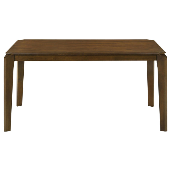 Almonte - Rectangular Wood Dining Table - Dark Brown