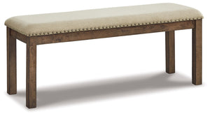 Moriville - Upholstered Bench - Beige