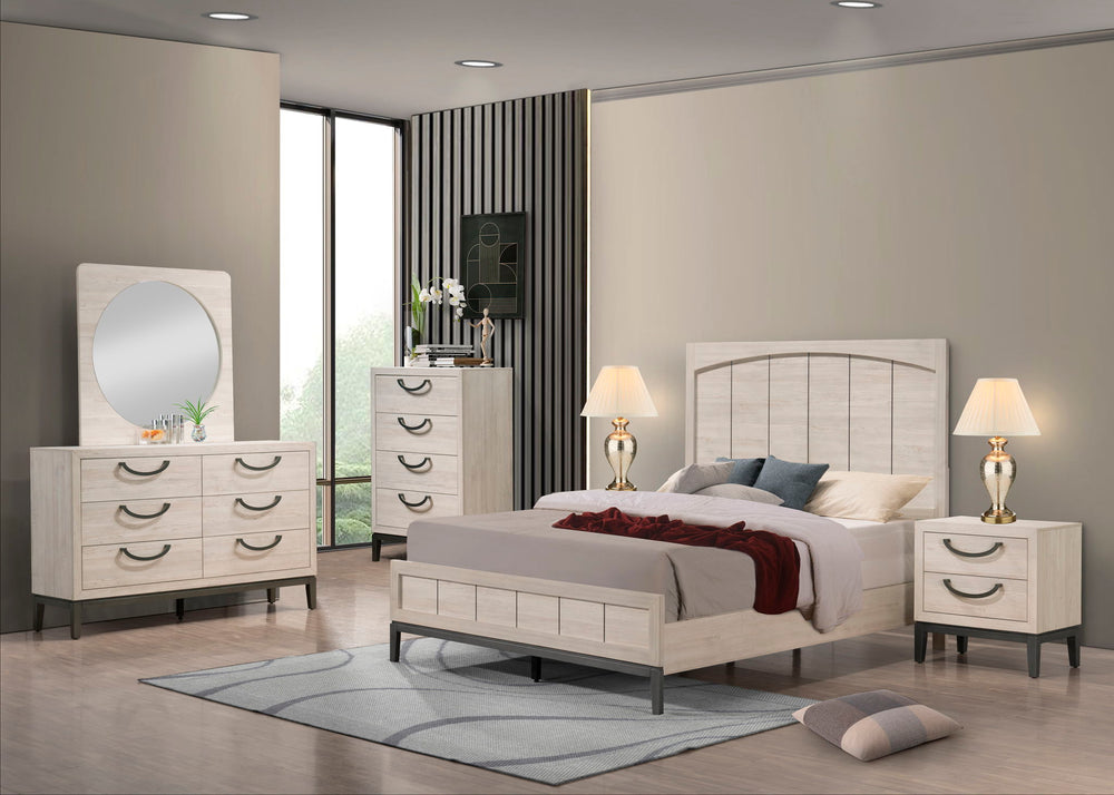 Veda - Bed Beige