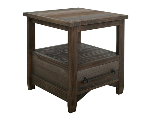 Town - Table Dark Gray End Tables