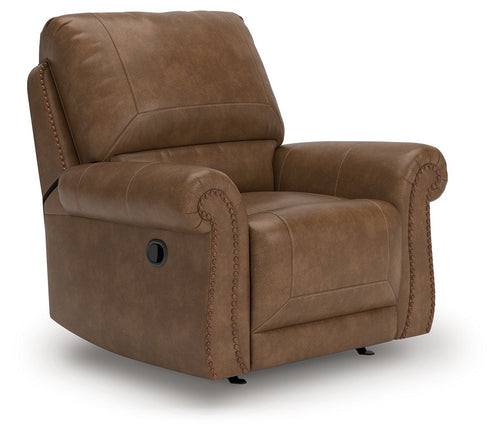 Chasemore - Swivel Glider Recliner Dark Brown