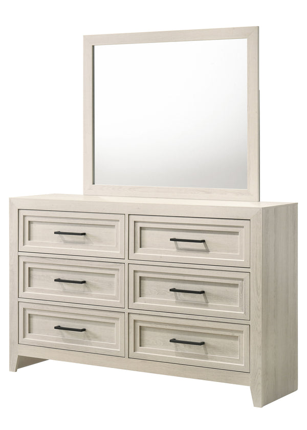 Lorraine - Dresser Beige Dresser & Mirror