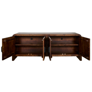 Portico - 78" Console - Warm Brown