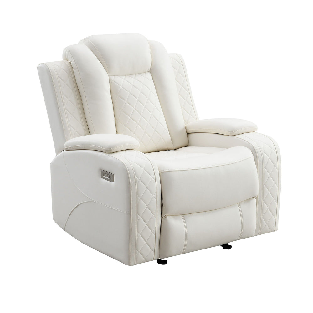 Orion II - Glider Recliner Black Manual Reclining