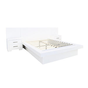 Jessica - Wood Bed Panels (Set of 2) White