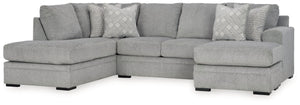 Casselbury - Sectional Dark Gray 2 Pc. Left Arm Facing Corner Chaise Sectional