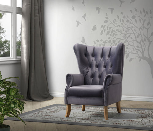 Adonis - Accent Chair Gray