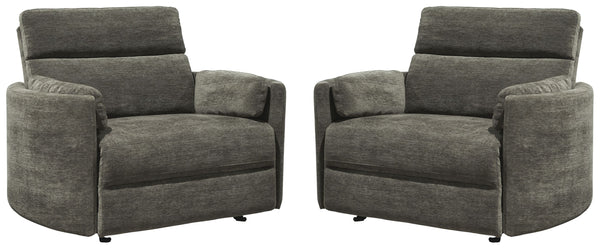 Radius Xl - Extra Wide Power Glider Recliner (Set of 2)