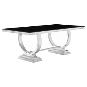 Antoine - Rectangle Dining Table Black