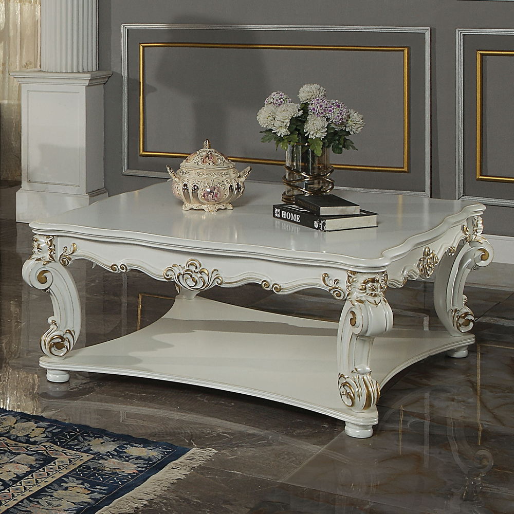 Vendome - Coffee Table - Antique Pearl
