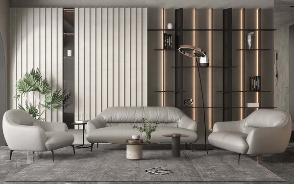Leonia - Sofa Taupe