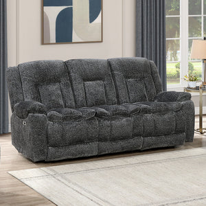 Stanwick - Reclining Sofa With Power Footrest - Gray