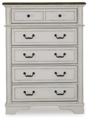 Blendon - Five Drawer Chest - Two-tone
