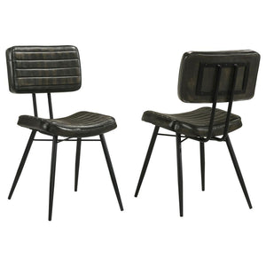 Misty - Leather Upholstered Dining Chair (Set of 2)