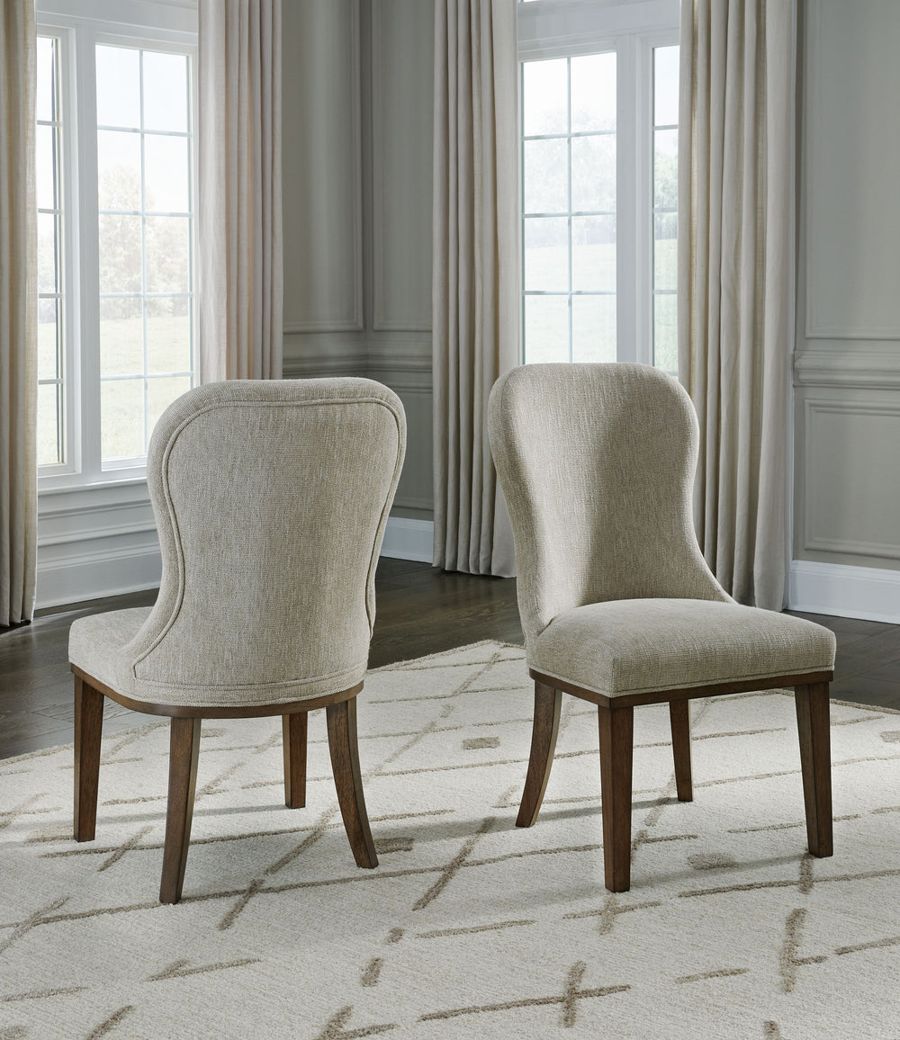 Sturlayne - Brown - Dining Upholstered Side Chair (Set of 2)