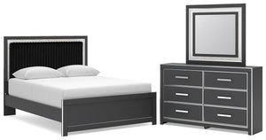 Zuraleus - Upholstered Panel Platform Bedroom Set