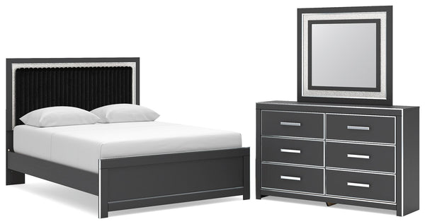 Zuraleus - Upholstered Panel Platform Bedroom Set