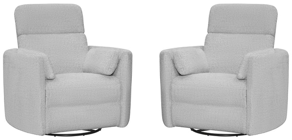 Radius - Manual Swivel Recliner (Set of 2)