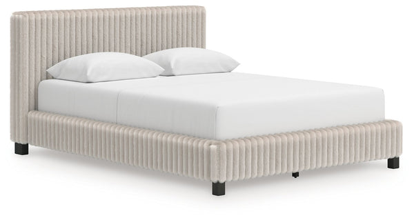 Zuraleus - Upholstered Bed White Queen