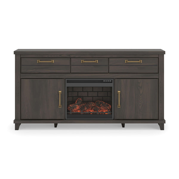 Brazen Valley - TV Stand With Fireplace Option