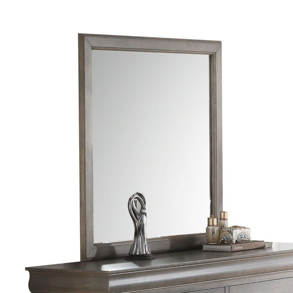 Louis Philippe III - Mirror Light Gray