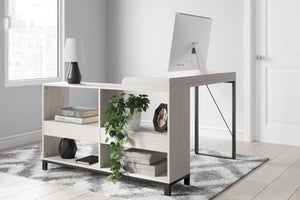 Bayflynn - White / Black - L-Desk