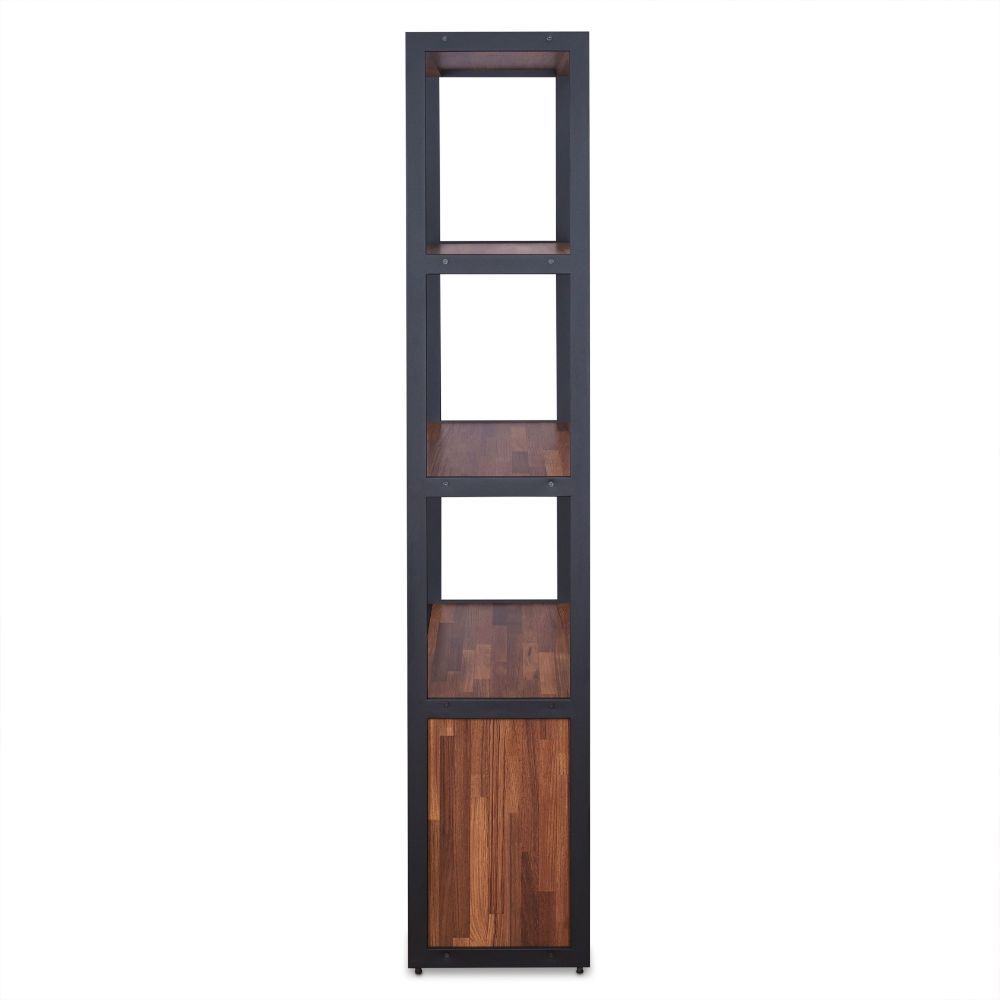 Sara - Bookshelf - Walnut & Sandy Black