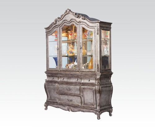 Chantelle - Hutch & Buffet Antique Platinum