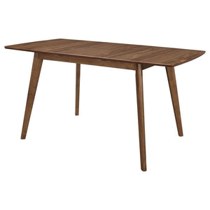 Alfredo - Extension Leaf Dining Table - Natural Walnut