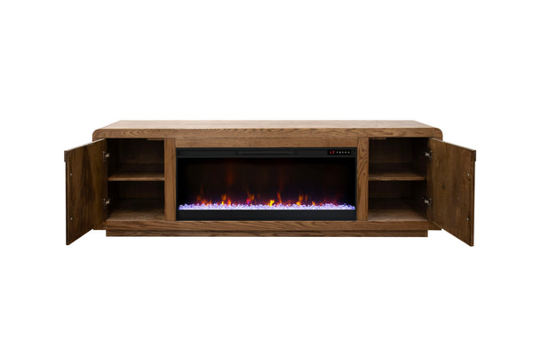 Eclipse - Fireplace TV Stand