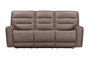 Lawson - Power Zero Gravity Triple Recline Sofa With DDT P2 - Sydney Brunette
