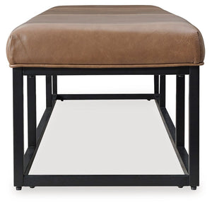 Joston - Caramel - Accent Bench